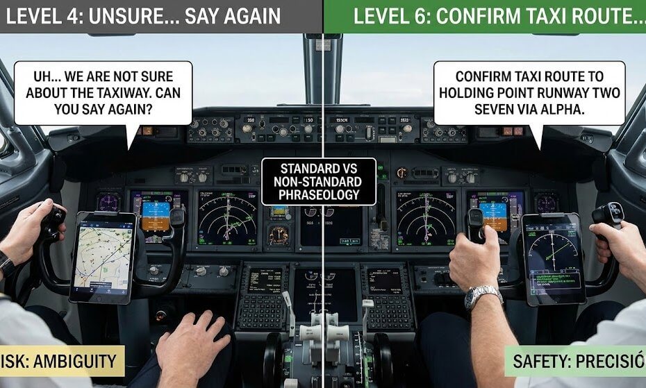 ICAO Level comparison